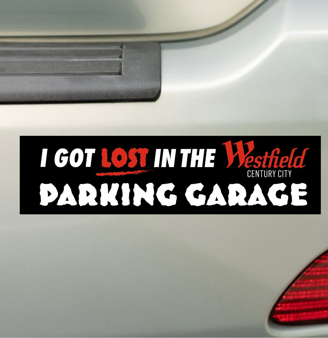 Westfield Century City Bumper Sticker